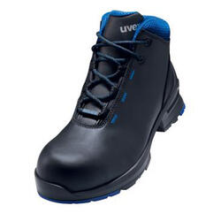 uvex 1 Stiefel S3 85553 schwarz-blau Weite 12