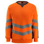 Sweatshirt Wigton 50126-932-14010 hi-vis orange-schwarzblau