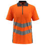 Poloshirt Murton 50130-933-14010 hi-vis orange-schwarzblau