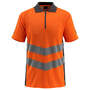 Poloshirt Murton 50130-933-1418 hi-vis orange-dunkelanthrazit