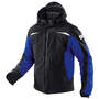 Wetter-Dress Jacke 10417322-9946 schwarz-kornblumenblau