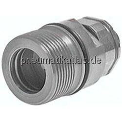 Hydraulik-Schraubkupplung, Muffe Baugr.3, 12 L