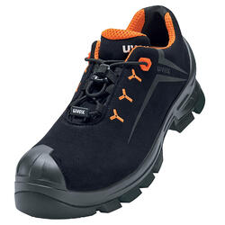 uvex 2 VIBRAM® Halbschuhe S3 65284 schwarz-orange Weite 14
