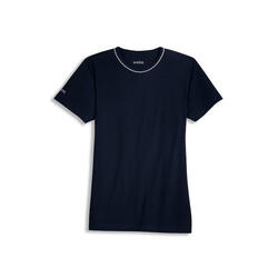 T-Shirts Tencel navy-hellgrau