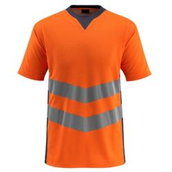 T-shirt Sandwell 50127-933-14010 hi-vis orange-schwarzblau