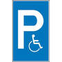 Parkplatzss. BehindertenpKunststoff (Polystyrol)