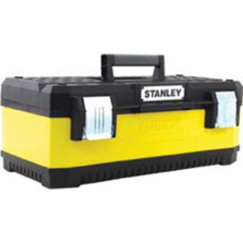 Werkzeugbox 23 Zoll gelb Metall-Kunststoff Stanley