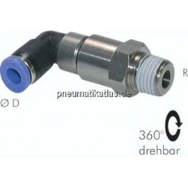 Winkel-Schnelldrehverschrau- bung R 1/4"-8mm, IQS-Standard