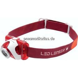 LED LENSER LED-Kopflampe ( fokussierbar, Blink- und Rotli