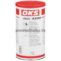 OKS 4200-Synth. Hochtempera-turfett (MoS2) 1 kg Dose