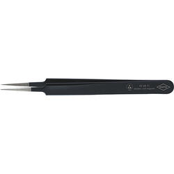 ESD-Pinzette Nadelform 110mm schwarz Knipex