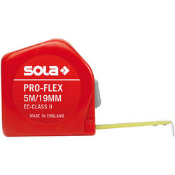 Taschenbandmaß Pro-Flex 3m x 13mm Sola