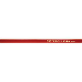Zimmermanns-Bleistift a12333 oval rot 24cm Lyra