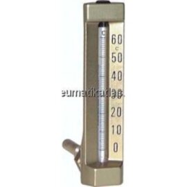 Maschinenthermometer (200mm) waagerecht/0 - 120°C/63mm