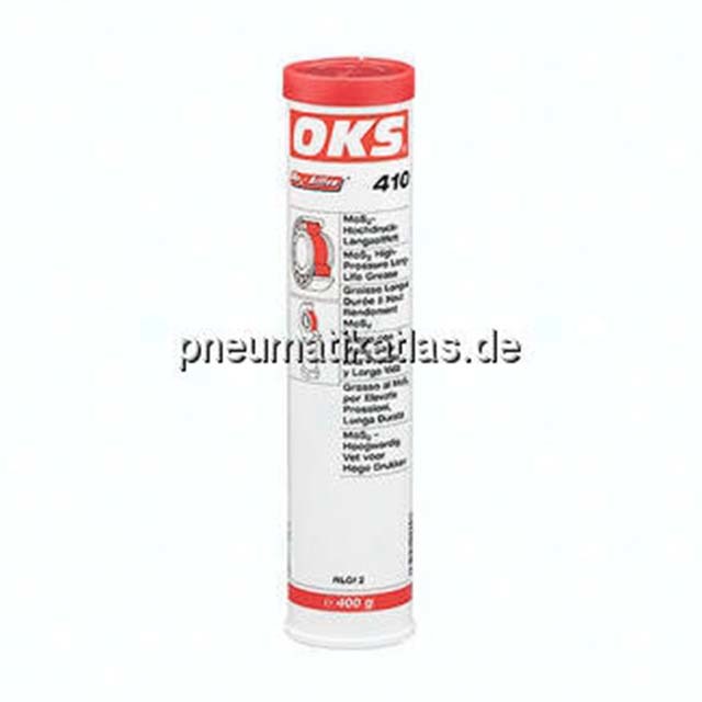 OKS 410, MoS2-Hochdruck- Langzeitfett, 400 ml Kartusche