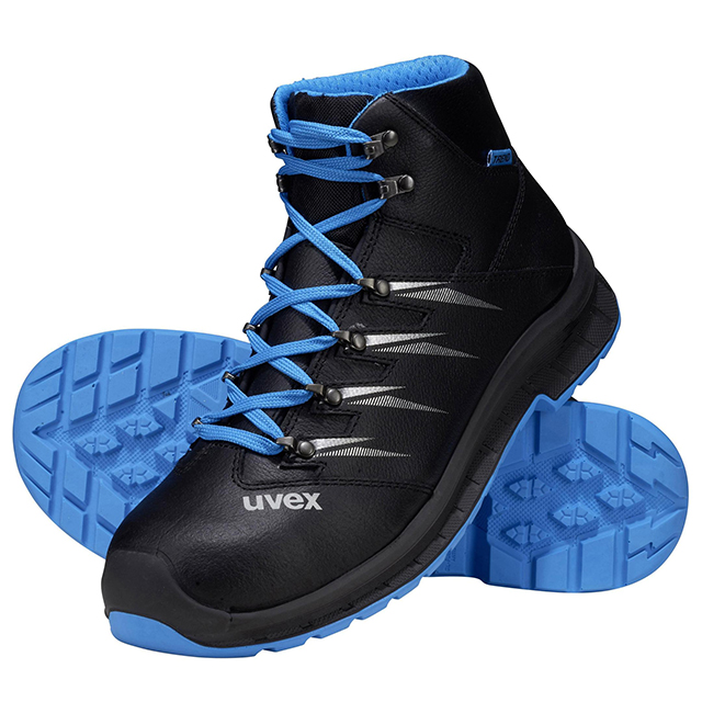 uvex 2 trend Stiefel S3 69352 blau-schwarz Weite 11