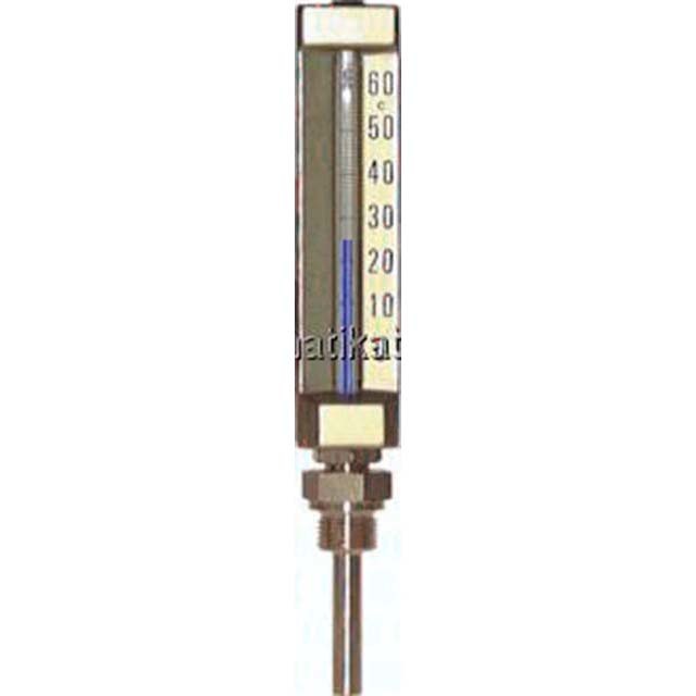 Maschinenthermometer (200mm) senkrecht/-60 bis +40°C/160mm