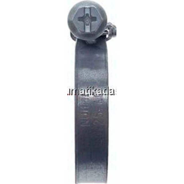 9mm Schlauchschelle 12 - 22mm, Stahl verzinkt (W1) (NORMA)
