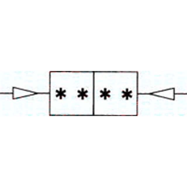 Pneumat. 3-Wege-Kugelhahn (T3) , doppeltwirkend, G 1