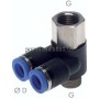 Y-Winkel-Steckanschluss, I/A G 3/8"-10mm, IQS-Standard