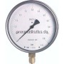 Feinmess-Manometer senkrecht, 160mm, -1 bis 1,5 bar