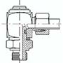 HD-Winkel-Einschraub-Dreh- verschraubung 25 S-M 33 x 2