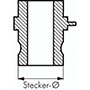 DIN/EN-Kamlock-Stecker (A) G 2"(IG), 1.4408
